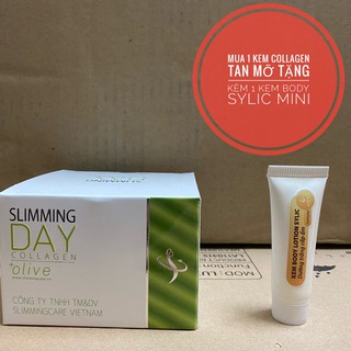Kem tan mỡ thiên nhiên Slimming Day Collagen 200g