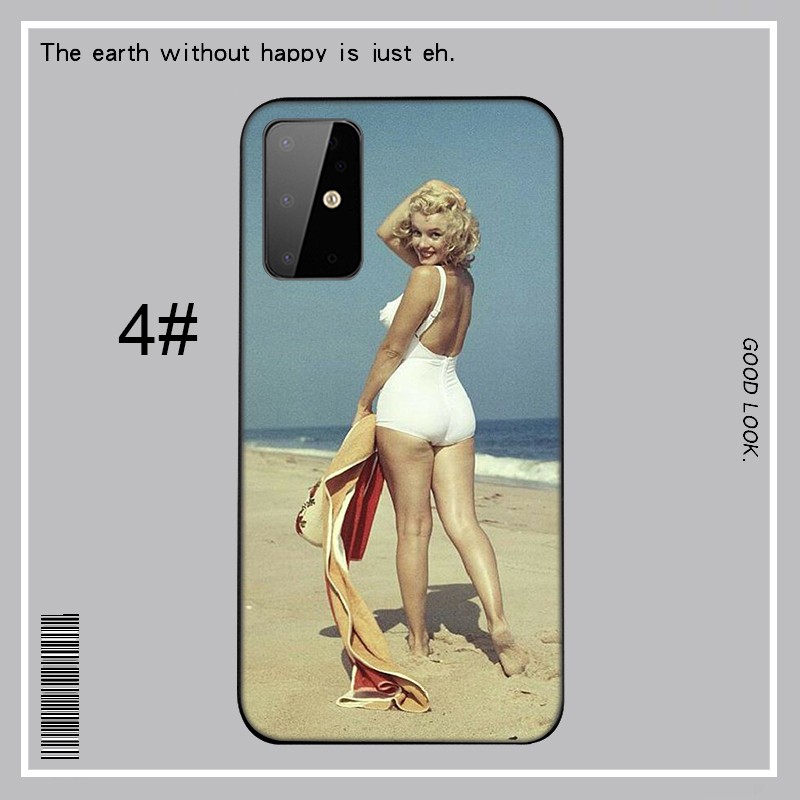 Samsung Galaxy A9 A8 A7 A6 Plus A8+ A6+ 2018 A5 A3 2016 2017 Casing phone Soft Case YX150 Marilyn Monroe