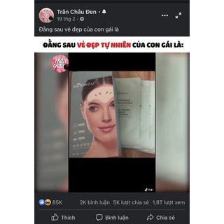 [Order] Mặt nạ giảm vết nhăn trên trán hot tiktok