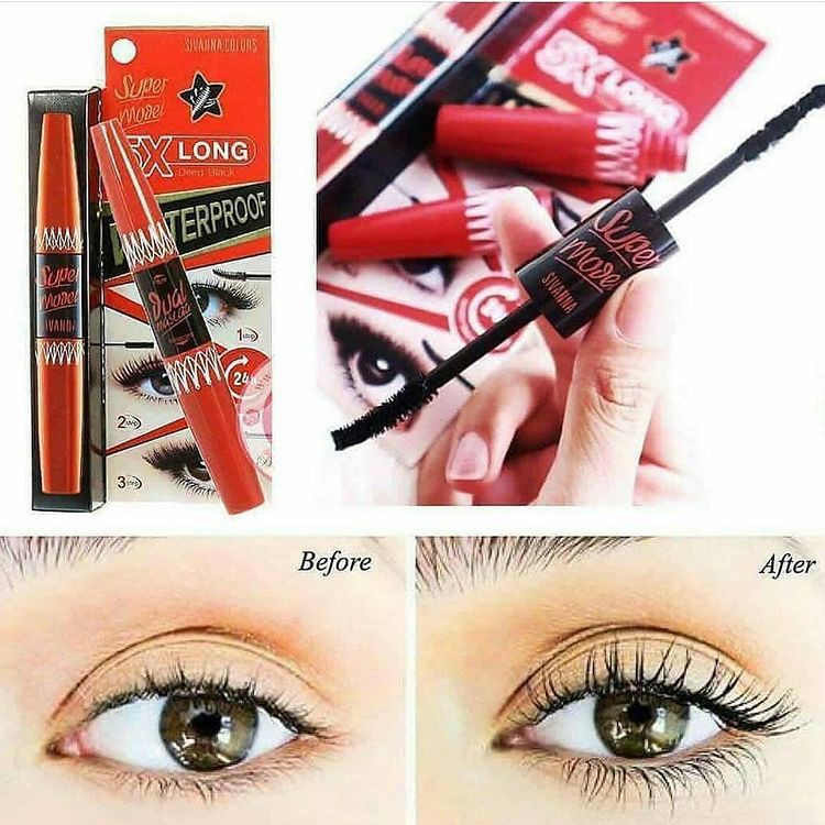 Mascara SIVANNA 5X nối mi siêu dài