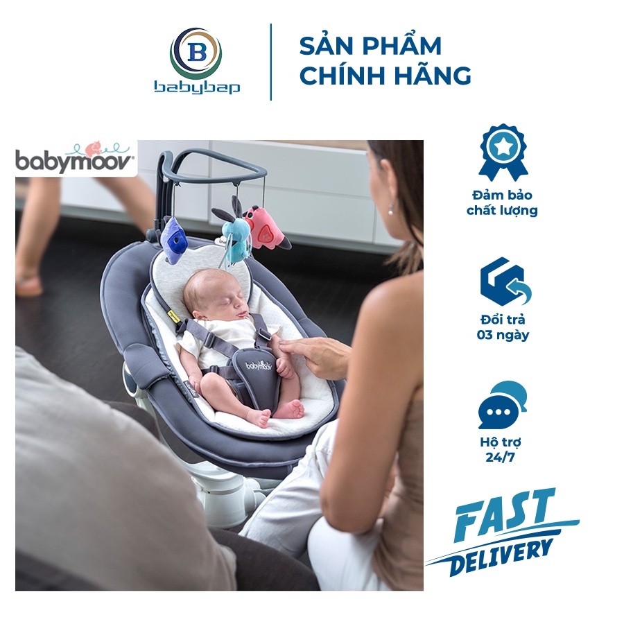 Ghế Rung Đa Chiều Babymoov