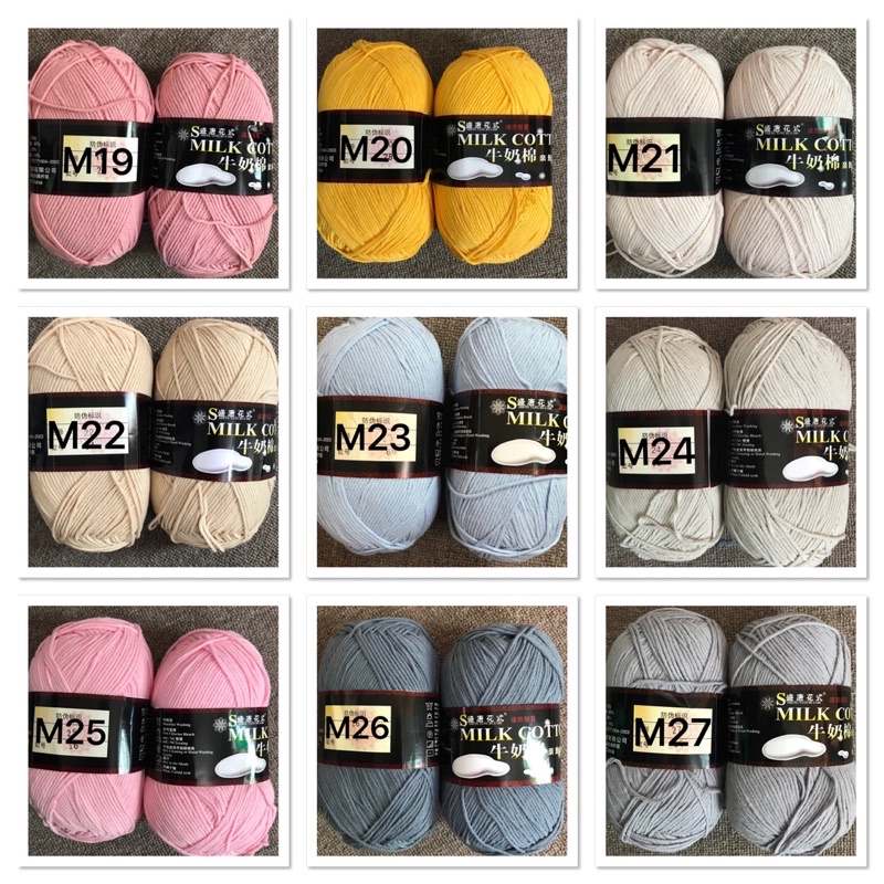 Len milk cotton loại 1