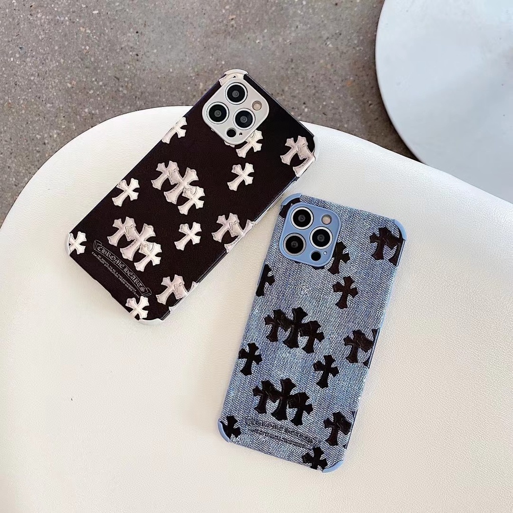 Ốp điện thoại mềm in chữ thập cho IPHONE 12 PRO MAX 11 11 PRO MAX XR XS MAX X XS