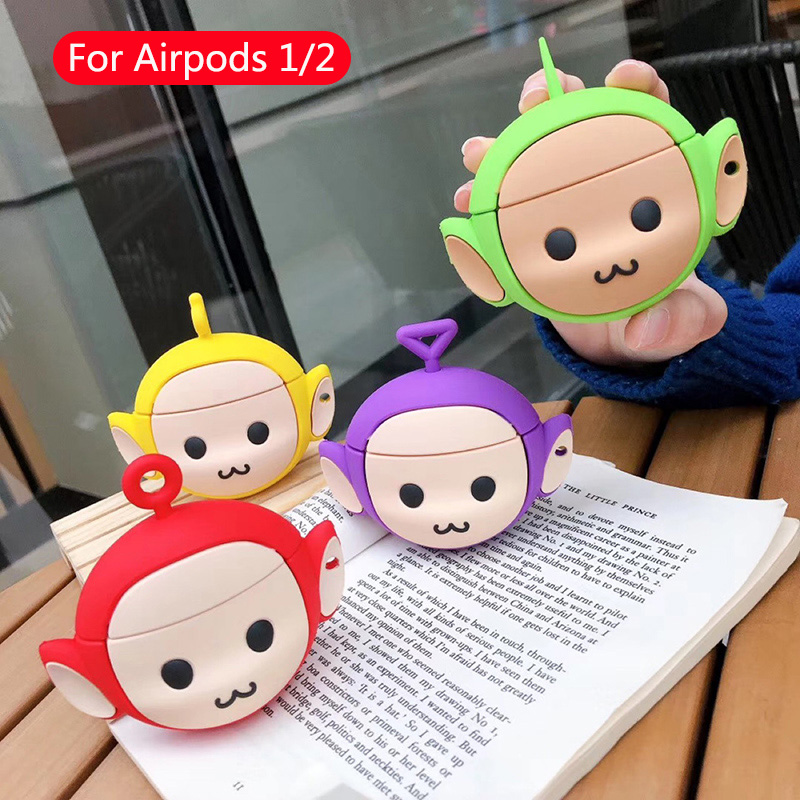 NEW product ready to ship! iPhone, Apple AirPods 1/2 / Pro, Silicone Case, Apple iPhone AirPods Avocado Cat, Silicone Case