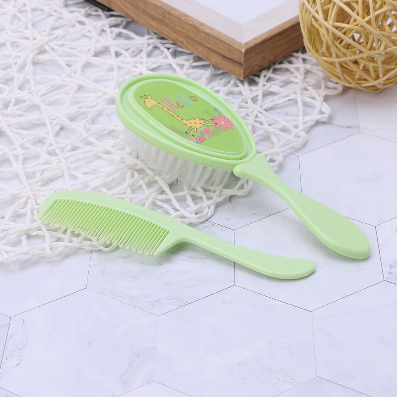 Bộ 2 Lược Chải Lông Len Chăm Sóc Cho Bé