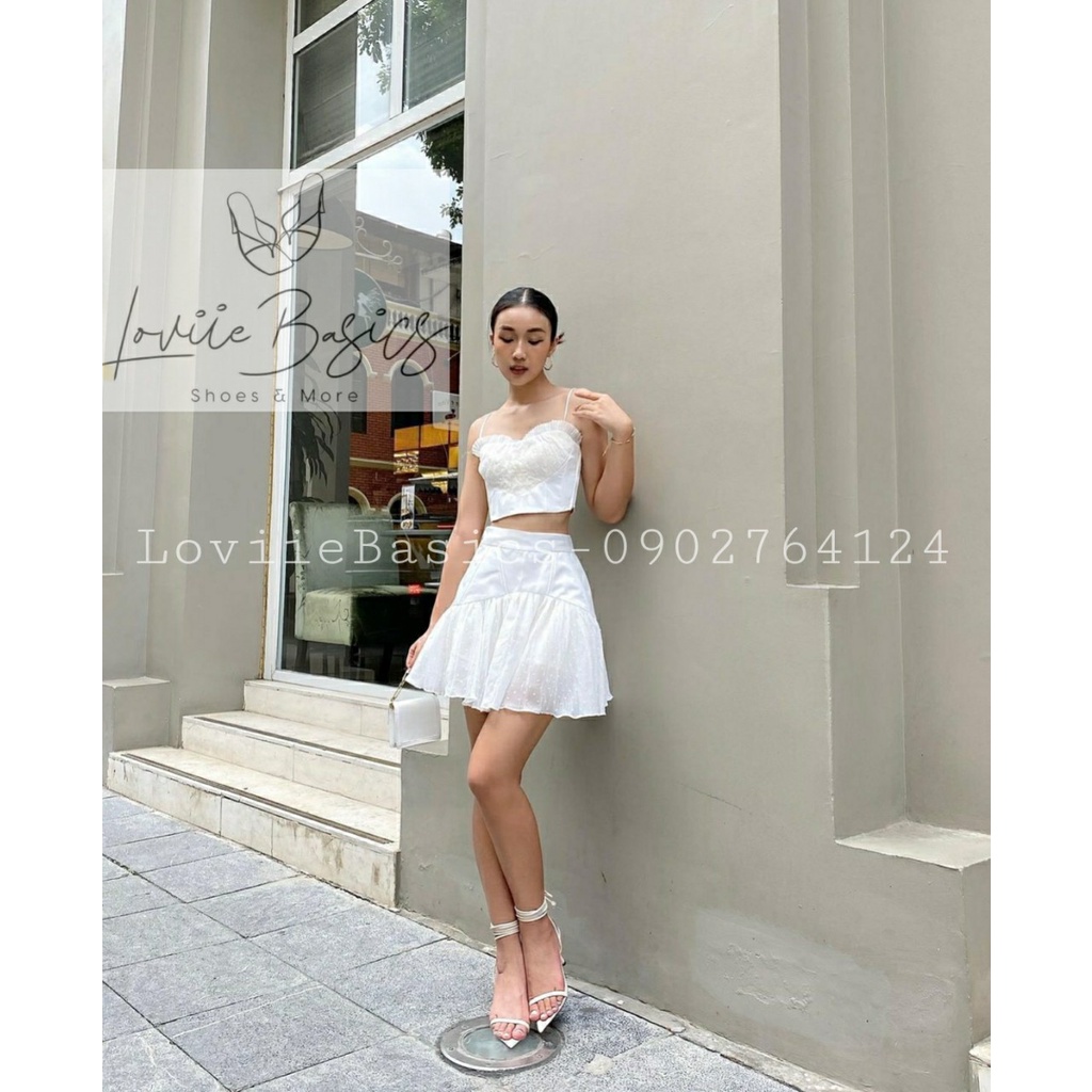SANDAL NỮ XỎ NGÓN LOVIIE BASIC - GIÀY CAO GÓT CỘT DÂY XỎ NGÓN CHIẾN BINH S210703 G220704