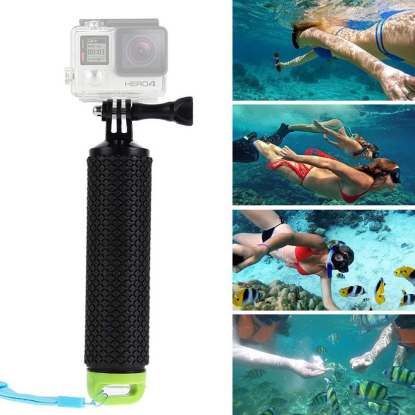 Tay Cầm Kiêm Phao Nổi Cho Camera Hành Trình GoPro, SJCam, Xiaomi Yi