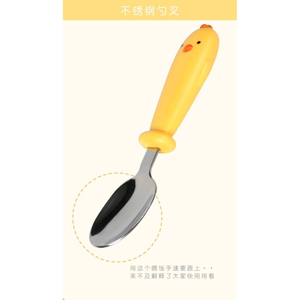 Bộ Thìa, Đũa, Dĩa ăn dặm cao cấp GoryeoBaby Hàn Quốc có hộp đựng cho bé