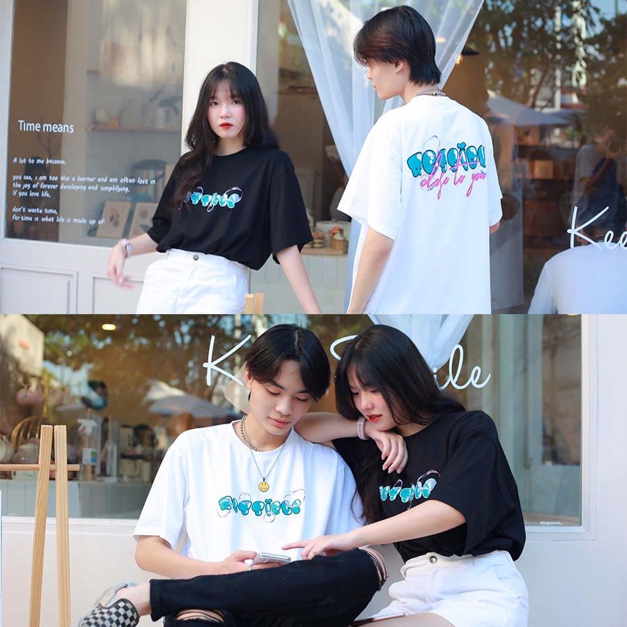 Áo thun Bubbles Effect - Ressible [Streetwear/Black] | BigBuy360 - bigbuy360.vn