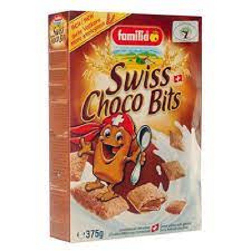 Ngũ Cốc Nhân Socola Cho Trẻ Em Swiss Choco Bits Familia (375g)