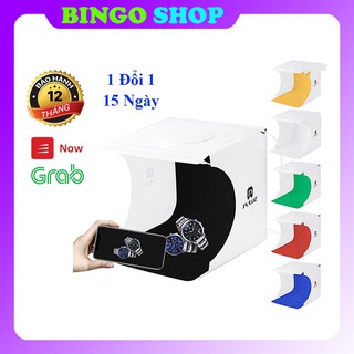 [BN] Hộp Chụp Sản Phẩm Puluz Kèm Đèn Led Ánh Sáng Trắng - 20x20CM - 22x23CM - BINGO SHOP -