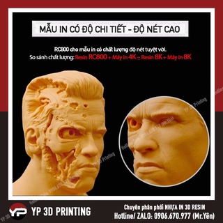 [Nhựa in 3D Resin Gốm Đỏ RC800] MAGFORMS Red Ceramic Resin 1000ml (RC800)