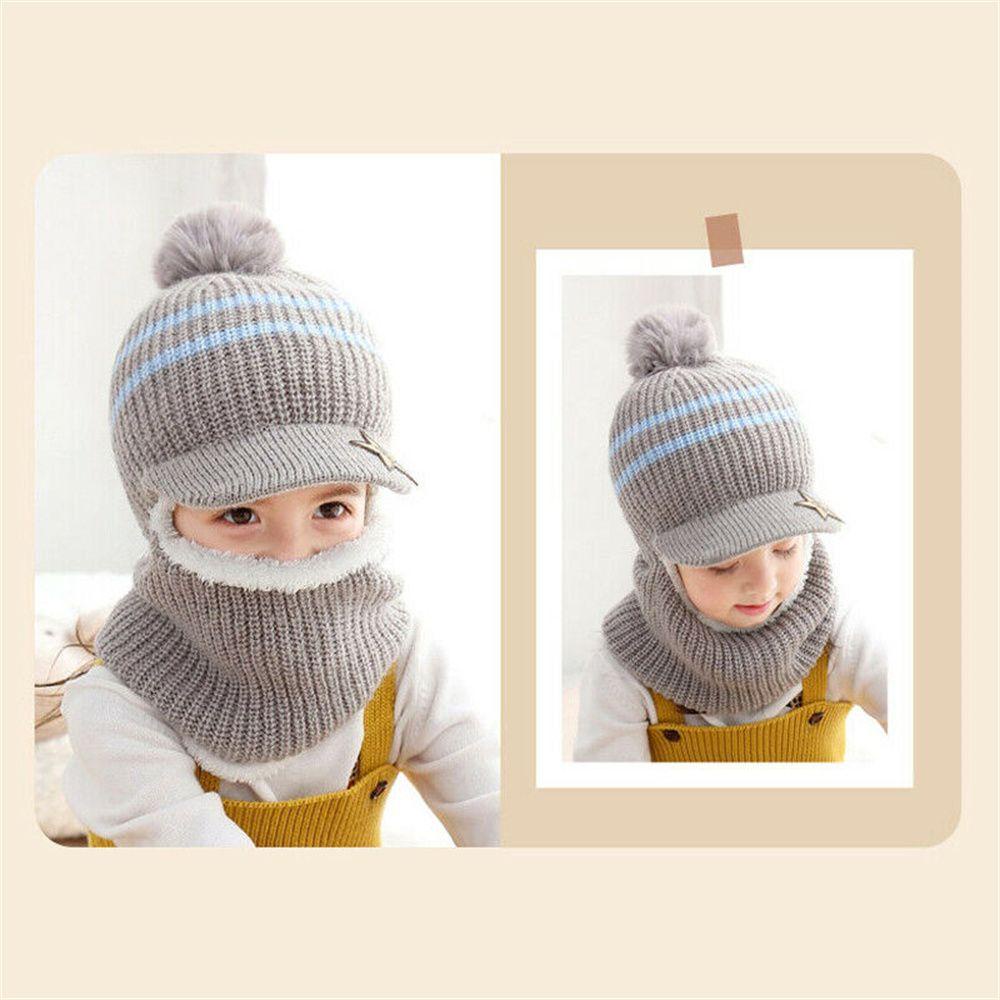 Nón + Khăn Che Mặt Bảo Vệ Mặt MIHAN1 Cho Bé 2-5 Tuổi