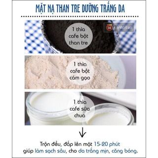 100g bột than tre handmade