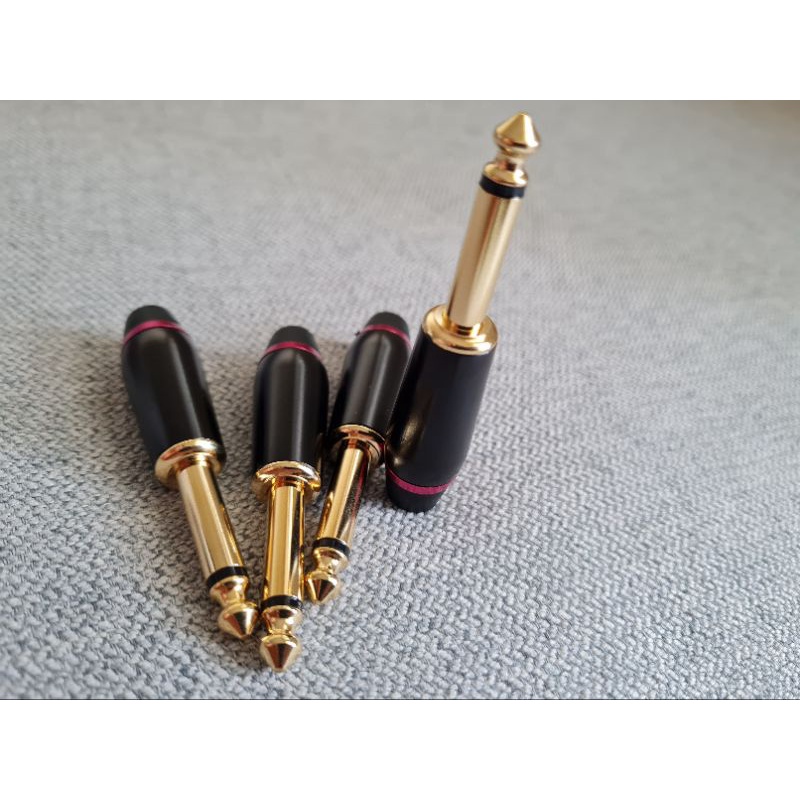 Đầu jack 6 ly loại tốt. Rắc 6 ly thân kim loại - Jack âm thanh