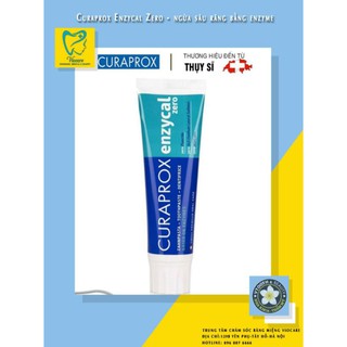 Kem đánh răng curaprox zero, 1450trọng lượng 75ml