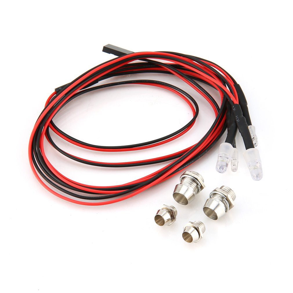 TRAXXAS Rc Đèn Pha LED Cho Xe Tải Điều Khiển Từ Xa 1/10 1/8 1/12 RC