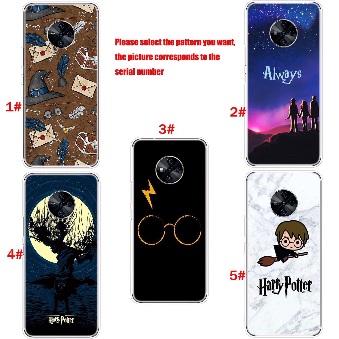 Ốp Lưng Silicone Mềm In Hình Harry Potter Cho Xiaomi Redmi Note 9 Pro 9s 9c 9a S2 5a 6a 7a Note9 9pro O74