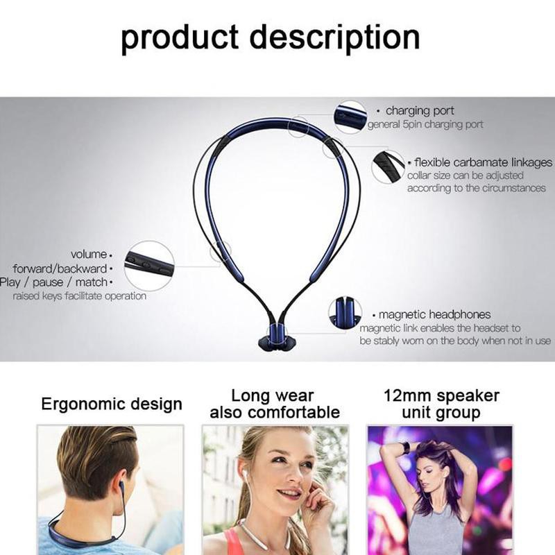 Tai Nghe Bluetooth Không Dây Bg920 Samsung Galaxy Level U Collar 1: 1