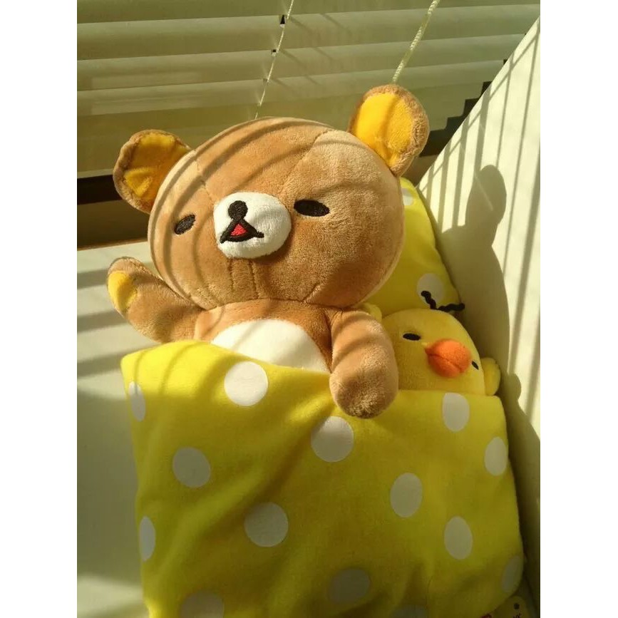Gấu bông Rilakkuma San-X màu nâu hàng chính hãng