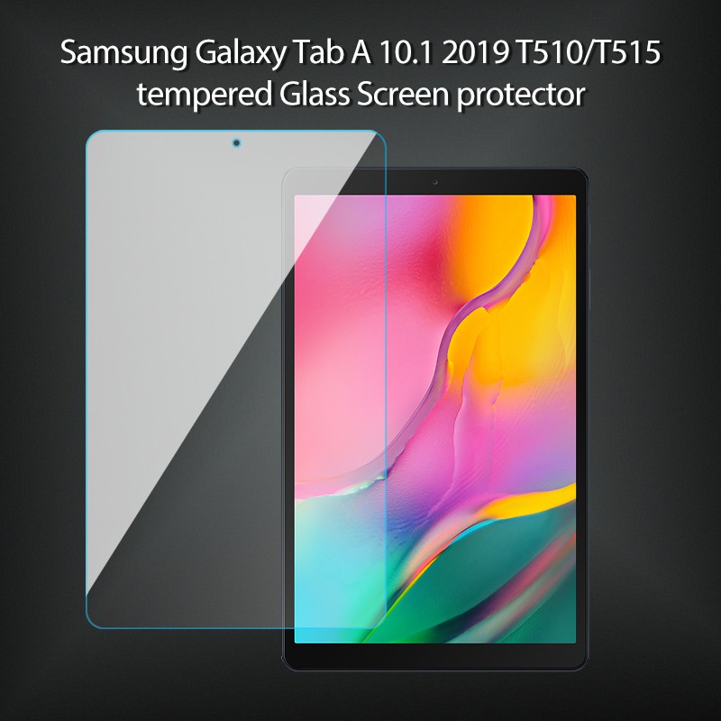 Kính cường lực 9H cho Samsung Galaxy Tab A 10.1 (2019) T510 T515 Tab A2 10.5 T590 T595 S4 T830 T835 Tab S6 Lte 10.4 P610 P615