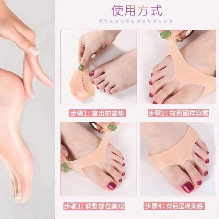 Miếng đệm mũi giày silicone