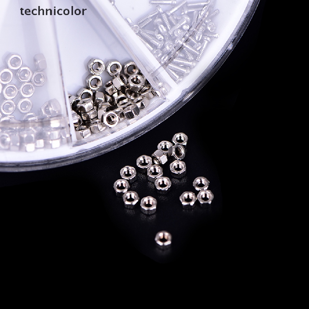 technicolor 600pcs Assorted Fasteners Screws For Watch Eyeglasses Watchmaker Repair Tool new TYG
