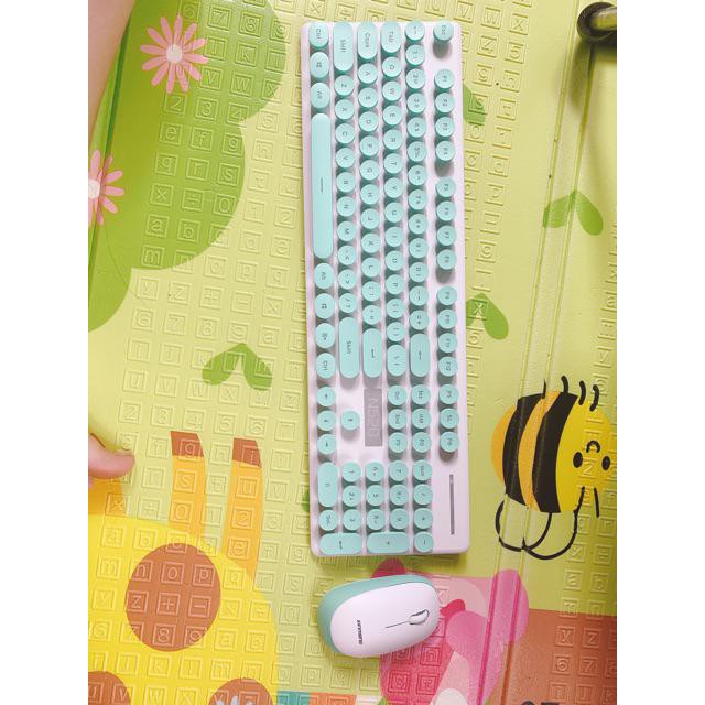 [UY TÍN SỐ 1] Bộ Bàn Phím Và Chuột Siêu Xinh N518 Cao Cấp Có Đèn Led Sáng Chữ, Phím Bấm Siêu Chuẩn | BigBuy360 - bigbuy360.vn