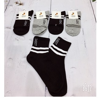 ComBo 5 Đôi Tất Vớ Thể Thao Cao Cổ ✓ Nữ Hoặc Nam Chân Nhỏ ✓ Dày Dặn Co Giãn
