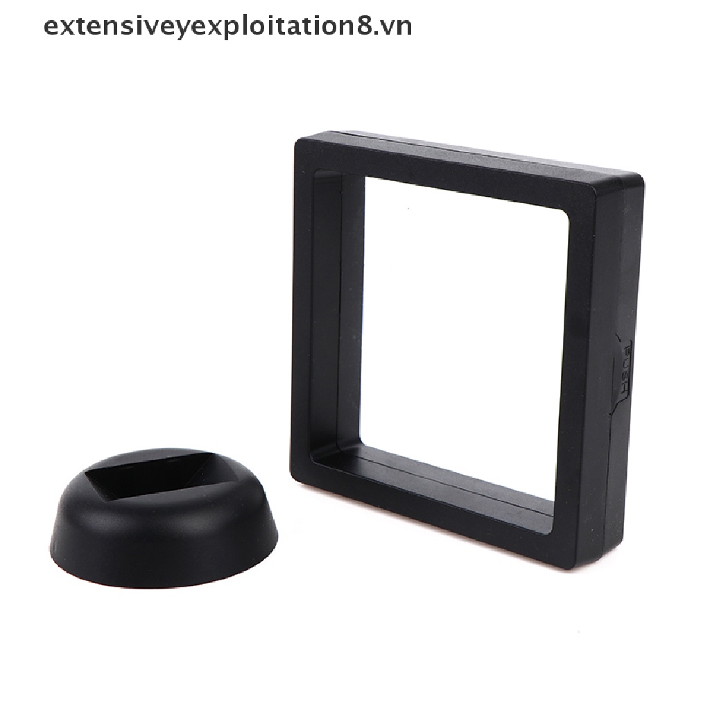 【extensive】 3D Floag Picture Frame Box Jewelry Display Stand Pendant Presentation Case 【vn】