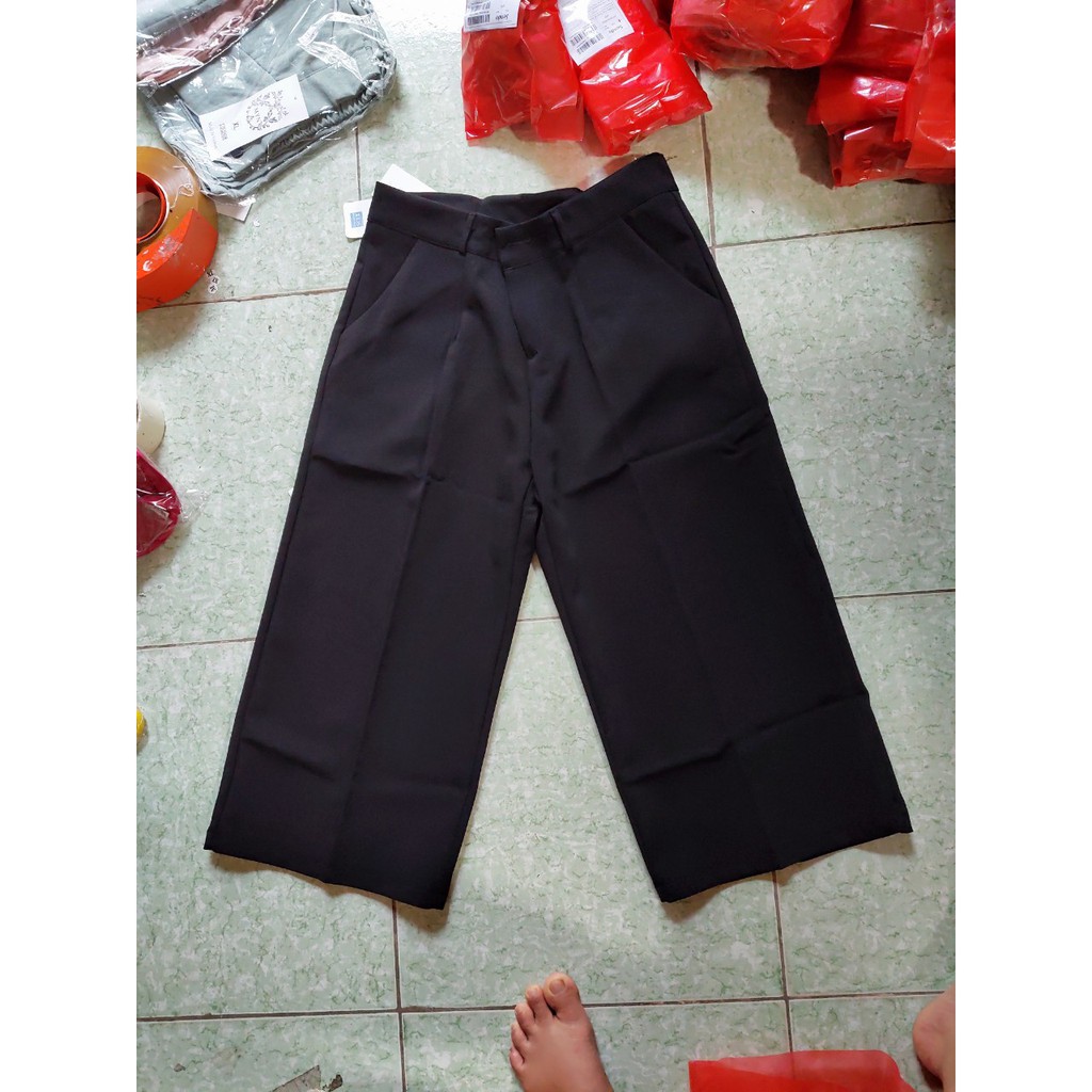 Quần Ngố Chất Đũi Nhật Lưng Chun