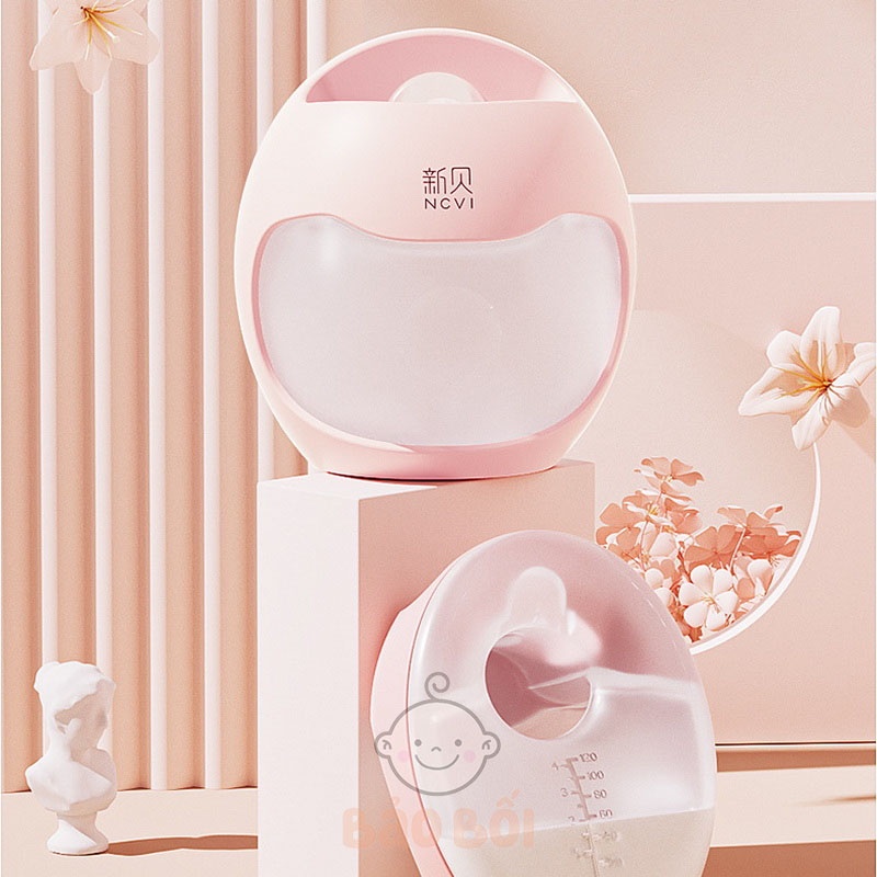 Cốc Cup Phễu Hứng Sữa Hút Sữa Cao Cấp Nevi Cốc Cup Hứng Sữa Elvie Curve