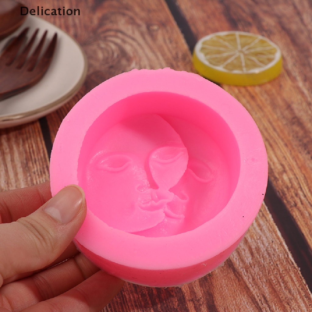 Khuôn Silicone Làm Bánh Hình Mặt Trăng