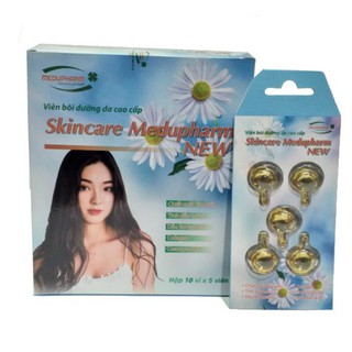 Viên Bôi Dưỡng Da Cao Cấp Skincare Medupharm New Hộp 50 Viên
