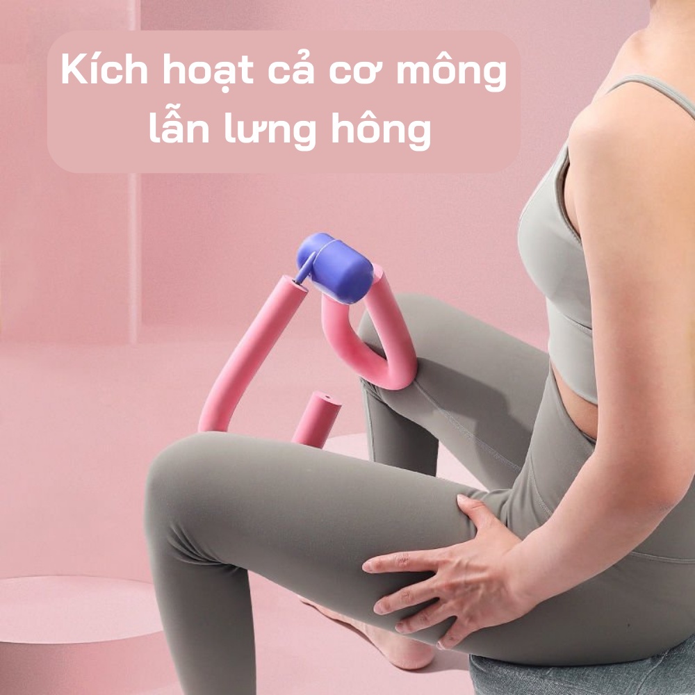 Dụng cụ tập chân mông đùi hỗ trợ tập gym yoga chịu lực cao đàn hồi tốt giúp săn chắc các cơ giảm mỡ