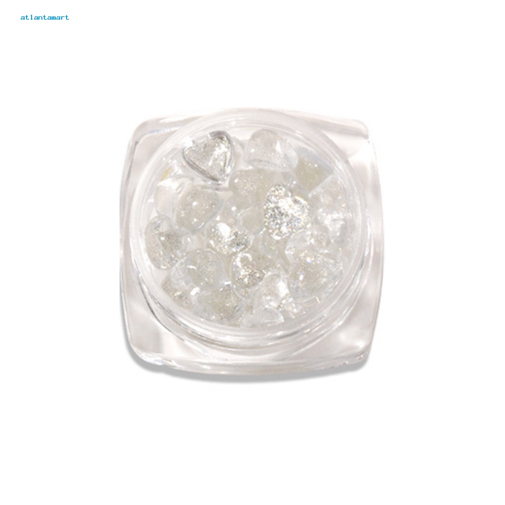 Atl| Phụ Kiện Trang Trí Móng Tay Hình Trái Tim 3D Xinh Xắn