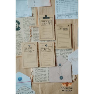 SỔ PLANNER BỎ TÚI GIẤY DRAFT