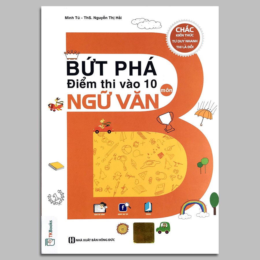 Sách - Bứt Phá Điểm Thi Vào Lớp 10 Môn Toán, Văn, Anh (Combo 3q, lẻ tùy chọn)