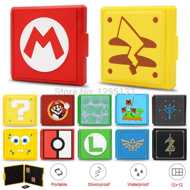 Hộp đựng băng game Nintendo Switch 40 mẫu cho máy nintendo switch lite GameCard box
