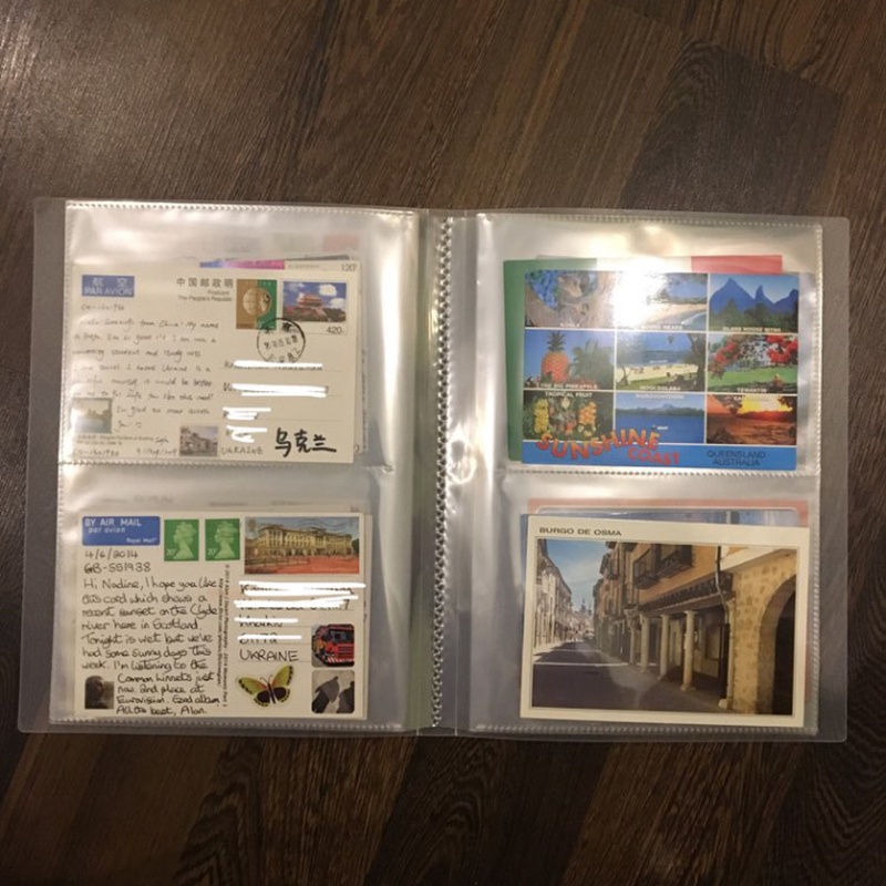 Album Ảnh 5R 7 Inch PP Trong Suốt 80 Trang Trí Dễ Thương