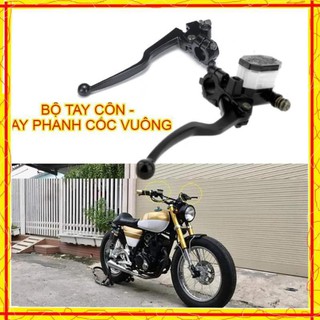 TAY CÔN TAY PHANH 💎 Bộ tay côn tay phanh cốc dầu vuông rời dành độ xe