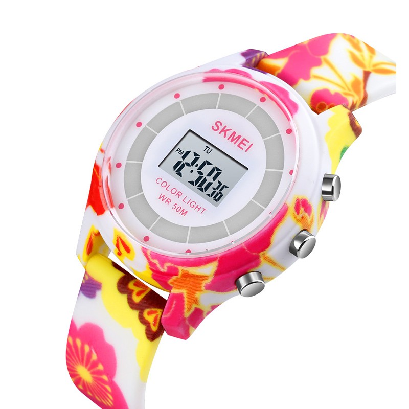 Đồng Hồ Trẻ Em Pin Nhật, Kháng Nước SKMEI - 1596CMFL - Hàng Chính Hãng