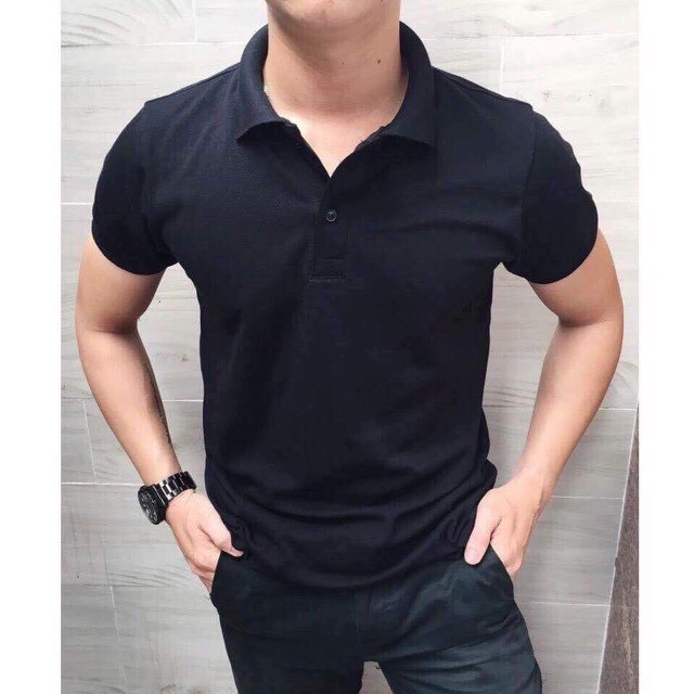 Áo polo nam trơn, áo phông nam trẻ trung chất vải đẹp, cổ bẻ tay ngắn | BigBuy360 - bigbuy360.vn