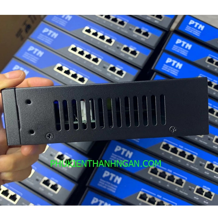Switch POE 8 Port - 2 Uplink PK4208TN - Bộ Chia Mạng Cho Camera IP