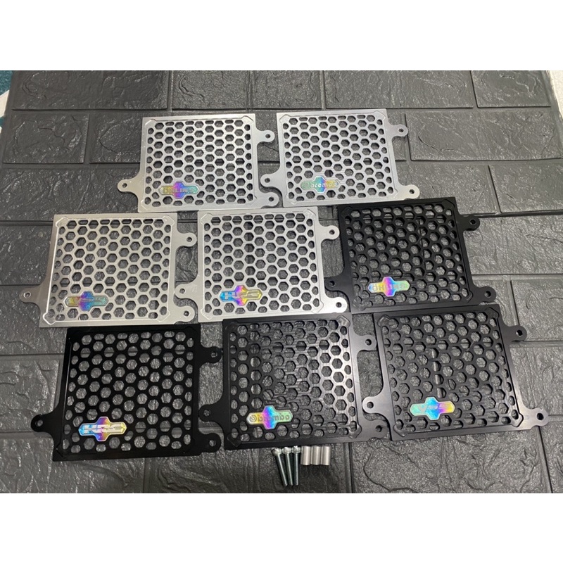 Che Két Nước Nhôm Kèm Logo Titan cho xe VARIO CLICK AB SH... CỰC ĐẸP -