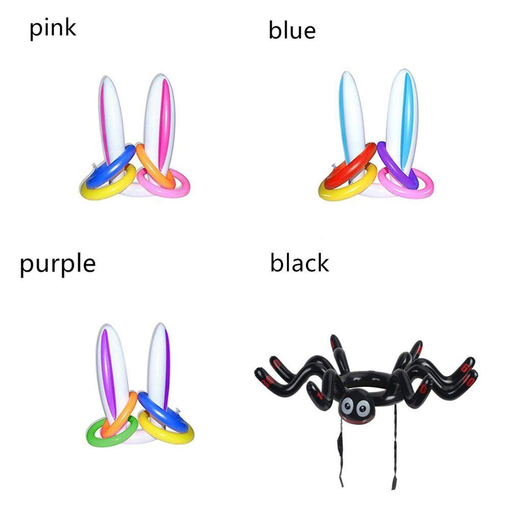 Btlimer Mũ Bơm Hơi PVC Hình Tai Thỏ Phục Sinh Cho Bé