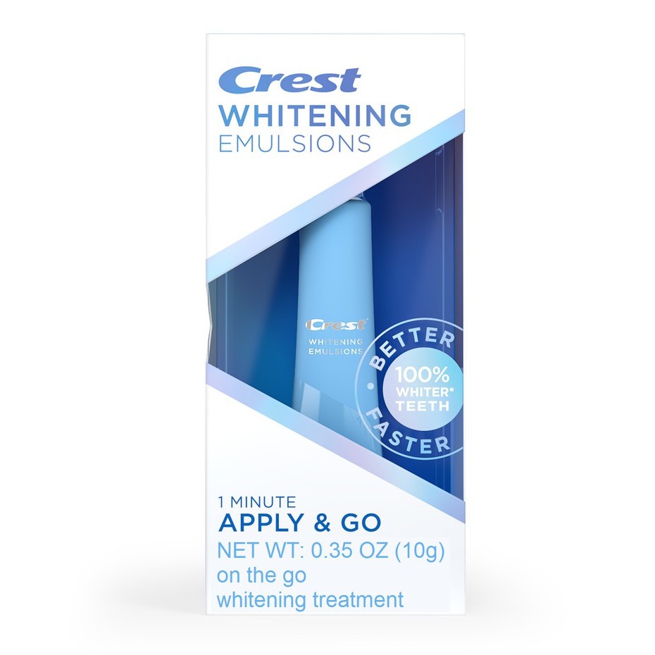 [DATE 1/2022] Gel tẩy trắng răng Crest Whitening Emulsions 10G
