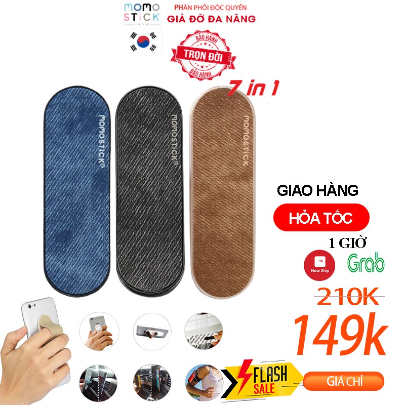 Giá Đỡ ĐT Đa Năng 7 in 1 Momostick Chính Hãng_Bảo Hành Trọn Đời_giá kế điện thoại, iring điện thoại_jean | WebRaoVat - webraovat.net.vn