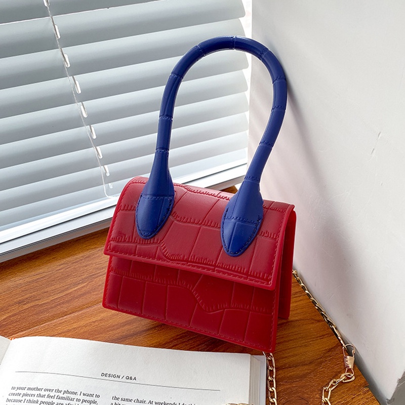 Túi đeo chéo IELGY bằng PVC họa tiết vân đá phong cách Hàn Quốc thời trang dành cho nữ