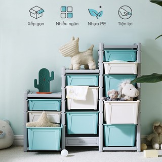 Tủ Nhựa Đựng Đồ Đa Năng Cho Bé